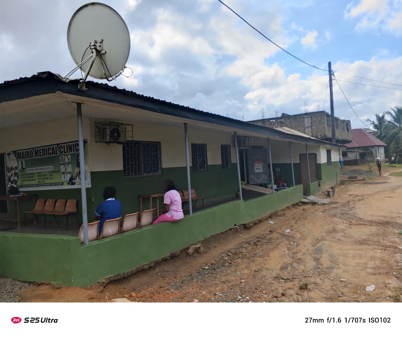 Side View of the Clinic